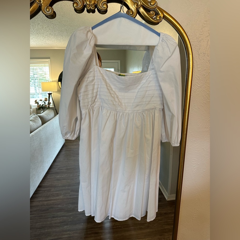 Abercrombie & Fitch White Emerson Mini Dress